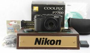 ■美品■ ニコン Nikon COOLPIX P7700 【元箱・おまけ付き】　#604-045-0416