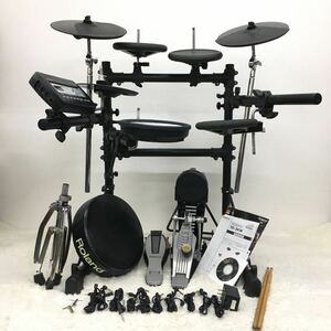 Roldnd V-Drums TD-3KW ローランド ドラムシステム Vコンパクトシリーズ 音源モジュール ドラムスタンド ドラムスローン 各種説明書付き