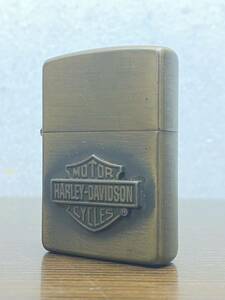 I★ ジッポ ZIPPO オイルライター 1994年製 Harley-Davidson ハーレー ロゴ 喫煙具 