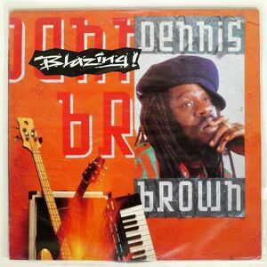 英 DENNIS BROWN/BLAZING !/GREENSLEEVES GREL171 LP