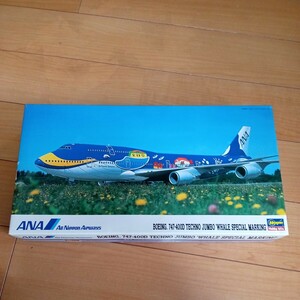 44-418 1/200 B747-400D ANA マリンジャンボ JA8963 [10152] ハセガワ 未組立