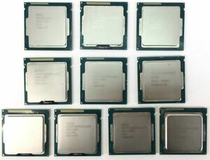 【10枚セット】Intel CPU Core i3 4130 3.40GHz SR1NP 2コア ソケット FCLGA1150 デスクトップ用 BIOS起動確認済【中古品】【送料無料】　