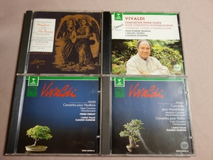 【CD】 ヴィヴァルディ 4点セット Mandolin hautbois Flute Concertos マニフィカト / フルート オーボエ マンドリン 協奏曲