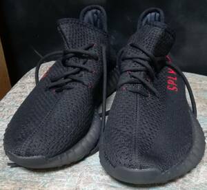 ★ADIDAS アディダス YEEZY BOOST 350 V2 RED イージーブースト コアブラック レッドスニーカー コラボ 新品 Nike Merrell Under Armour