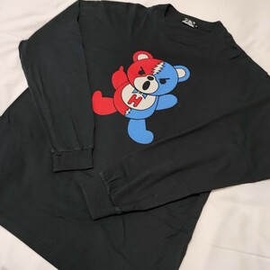 最終値下げ★超激レア/完売品★ヒステリックグラマ★ベア/BEAR★長袖Tシャツ/Lサイズ