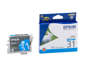 送料込[SALE]まとめて6個!! 新品未使用 純正品 EPSON インクカートリッジ ICC31等/期限切れ■イエロー/マゼンタ/シアン■激安SHOP24