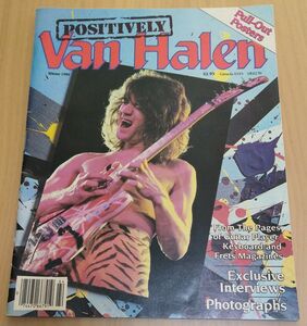 Eddie Van Halen / Positively Van Halen / 1986年米国出版 超貴重・美品 Steve Vai採譜