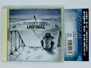 即決CD UNFINAL / THE PASSAGE OF THE DAYS / アンファイナル / アルバム 帯付き U01