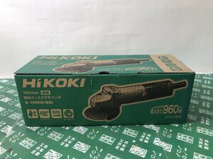 未使用中古品 電動工具 ハイコーキ HiKOKI 100mm電気ディスクグラインダ G10SH5(SS) 切断 研磨 鉄工 金属加工 IT3RHQN7SNGS