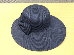 女優帽 帽子 ツバ広帽子 ハット 旅行用帽子 麦わら帽 テンガロンハット 紫外線対策 リボン OF105
