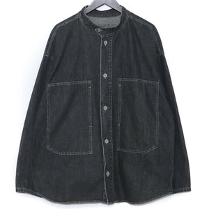 TENDERLOIN DENIM SHT WASH XLサイズ ブラック テンダーロイン ウォッシュドデニムシャツ 長袖