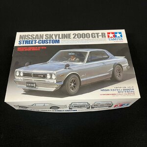 未組立 TAMIYA タミヤ 1/24 スポーツカーシリーズ NISSAN 日産 スカイライン 2000GT-R ストリートカスタム 車 プラモデル 032801w/T8（80）