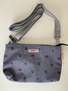 新品未使用 Cath Kidston キャスキッドソン ショルダーバッグ スモールジップクロスボディー シーサイドシェル　貝殻 ポーチ 送料無料　A1