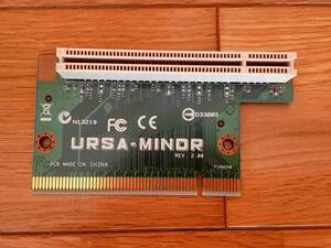 【中古動作未確認品】PCIライザーカード　URSA-MINDR REV.2.00　