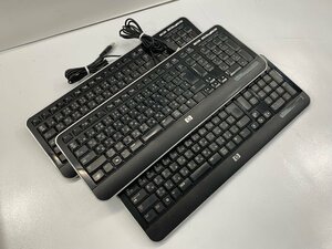 【未検査品】HP USB Keyboard 3個セット [Etc]
