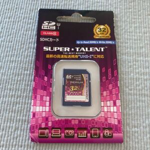 SDカード　SuperTalent スーパータレント　32GB