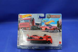 35-3 [現状品]Hot Wheels ホットウィール LB-ER34 SUPER SILHOUETTE NISSAN SKYLINE FLEET STREET