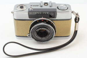 [並品　整備済] Olympus Pen EES-2 35mm ハーフフレームカメラ 30mm f2.8露出計 #1041