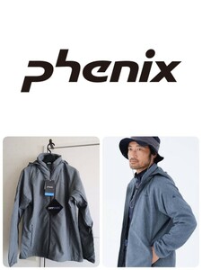 新品正規 フェニックス PHENIX Sterling Wind Jacket PHA52WT10 メンズL 蓄熱保温軽量ウィンドブレーカー