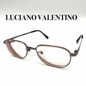 LUCIANO VALENTINO ヴァレンティノ メガネフレーム 度入り 眼鏡 フレーム アイウェア ジャンク品 YBX033