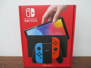 未使用 任天堂 Switch 有機ELモデル HEG-001 ニンテンドー スイッチ 本体 Nintendo Switch ネオンレッド ネオンブルー 激安1円スタート