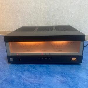 ３ろ１０◆通電のみ確認 【 Technics Stereo DC Power Amplifier SE-A5 MK2 】 松下電器 テクニクス SE-A5MK2 ステレオ パワーアンプ 