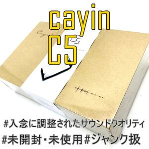 【未開封・未使用】Cayin (カイン) C5 AMP スタイリッシュデザイン ポータブルヘッドフォンアンプ 【ジャンク品】《管理番号：2404E-09》