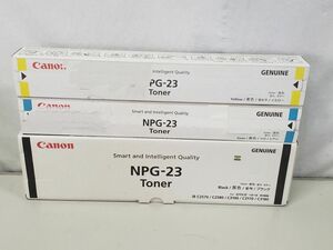[未使用] Canon 純正トナーカートリッジ NPG-23 CYK iR C2570 C2580等 (1)