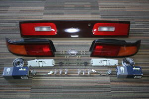 日産 純正 シルビア S14 前期 テール ガーニッシュ 新品パッキン 美品 良品 6代目 S14型 Q