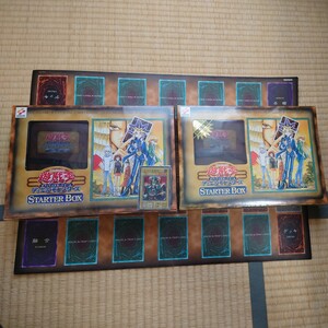 遊戯王スターターボックス　シュリンク付き未開封豪華2セット　青眼　アクア・マドール　絶版　入手困難