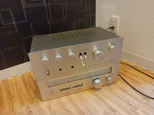 nn0202 193 三洋電機 INTEGRATED STEREO AMPLIFIER DCA-A15 / AM/FM STEREO TUNER FMT-T15 まとめ売り 中古 現状品 アンプ チューナー