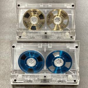 1963BT ティアック SOUND 46分 ノーマル 2本 カセットテープ/Two TEAC SOUND 46 Type I Normal Position Audio Cassette