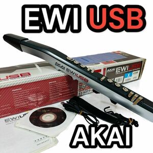 美品 AKAI professional EWI USB ウインドシンセサイザー ウインド・インストルメント・コントローラー デジタル管楽器