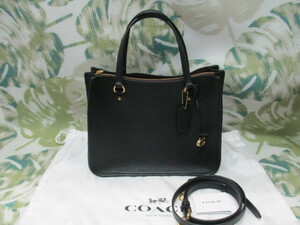 COACH コーチ タイラー キャリオール 2WAY ハンドバッグ C3460