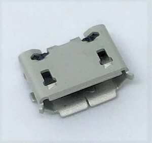 表面実装用 ＵＳＢコネクタ　ｍｉｃｒｏＢ　メス　標準タイプ ボトムマウントタイプ　USBコネクタ　マイクロB　ＵＳＢマイクロＢ 