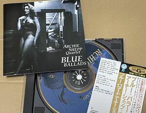 送料込 24K Gold Disc Archie Shepp Quartet - Blue Ballads / アーチー・シェップ - ブルー・バラード / TKCV35004