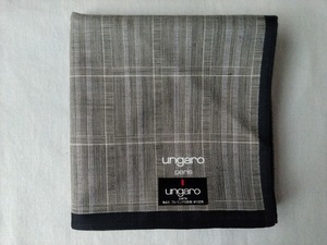 【正規品】ungaro / ウンガロ ハンカチ グレー dyh-5869