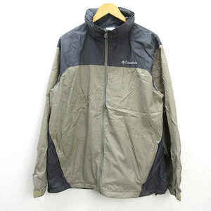 WW■コロンビア/COLUMBIA GLENNAKER LAKE RAIN マウンテンパーカジャケット/RM2015【メンズL】MENS/174【中古】■