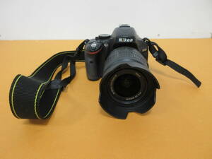 165)ジャンク Nikon ニコン D5100 AF-S DX NIKKOR 18-55mm 1:3.5-5.6G VR デジカメ デジタル一眼