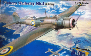 VALOM/1/72/イギリス空軍ビッカース・ウェルズレイMk.I爆撃機/未組立品
