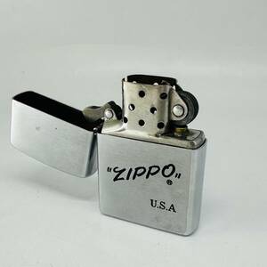 ZIPPO ジッポ USA シンプル 火花○ １円出品 現状品 A 01 BRADFORD.PA. MADE IN U.S.A XVI かっこいい 大人 コレ1591015910