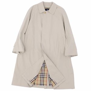 美品 バーバリー ロンドン BURBERRY LONDON コート ステンカラー バルマカーン メンズ アウター 90-165-4(S) ベージュ ch09ms-rm05c11592