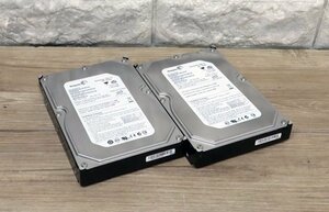 ★≪中古品≫3.5inch HDD Seagate 7200rpm/320G 2台[t23052216]