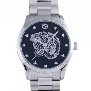 グッチ GUCCI Gタイムレス YA1264125 ブラック文字盤 新品 腕時計 メンズ