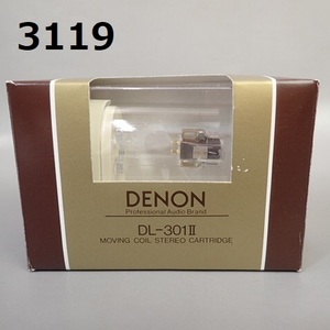 FK-3119◆DENON DL-301Ⅱ　MOVING COIL STEREO CARTRIDGE デッドストック？美品 20240423