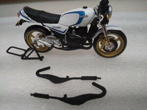 1/24 カスタム用　素材 RZ250 RZ350 チャンバー①　f-toys エフトイズ　フルタ Fトイズ 　ヴィンテージバイク 