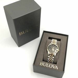 5/9MT-2494★BULOVA ブローバ /稼働品/腕時計/ウォッチ/箱付き/シルバーカラー/Watch/DC0/DF0