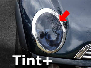 Tint+ 糊残りナシ BMW ミニ R50 R52 R53 ヘッドライト スモークフィルム クーパーS