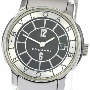 ブルガリ BVLGARI ST29S ソロテンポ デイト クォーツ レディース _756156