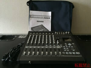 【美品】KORG DIGITAL RECORDING STUDIO D888 マルチトラックレコーダー コルグ MTR 【Duplex製特注ハードケース付き】